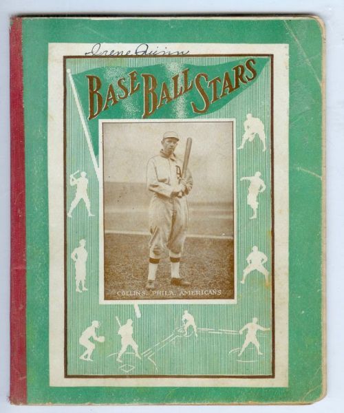1910 Notebook Base Ball Stars Collins